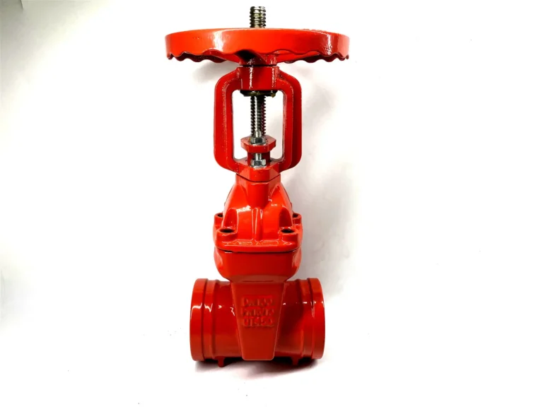 fire grooved gate valve