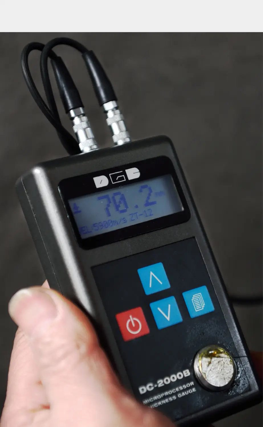 handheld digital thickness gauge