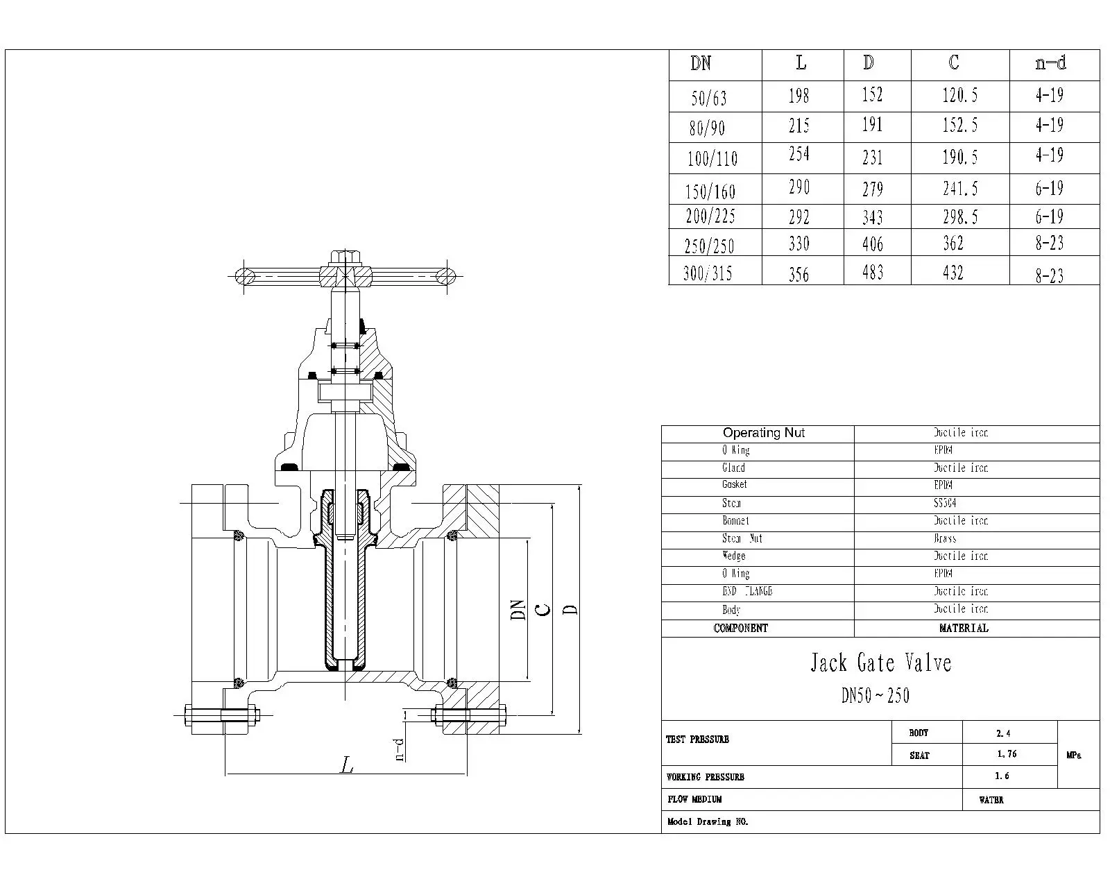 Spigot Gate Valve (2)